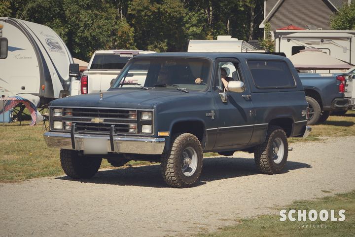 Dark blue lifted